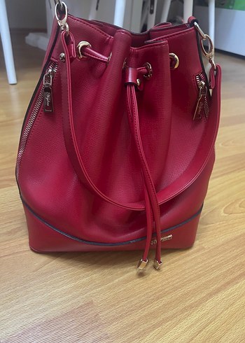 Kırmızı kadın çanta - Görsel 8