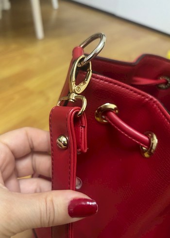 Kırmızı kadın çanta - Görsel 3