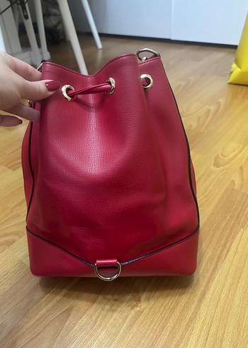 Kırmızı kadın çanta - Görsel 5