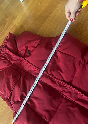 Kırmızı Kadın Yelek - Görsel 3