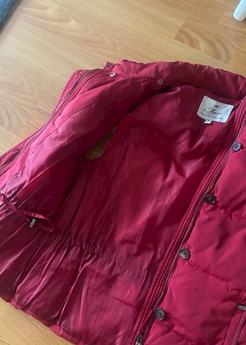 Kırmızı Kadın Yelek - Görsel 2