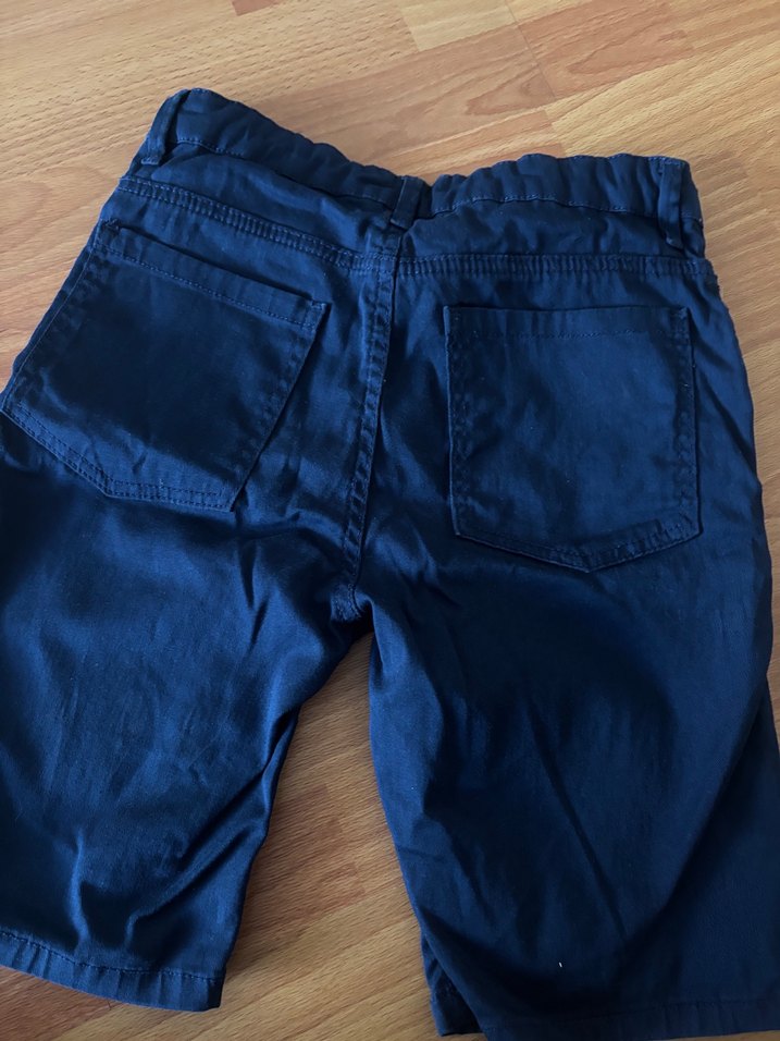 Erkek Çocuk Lacivert Denim Şort - Görsel 2