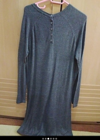 mango Uzun Kollu Kadın Uzun Elbise - Görsel 3