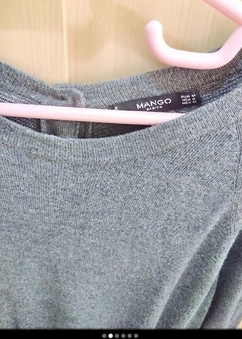 mango Uzun Kollu Kadın Uzun Elbise - Görsel 2