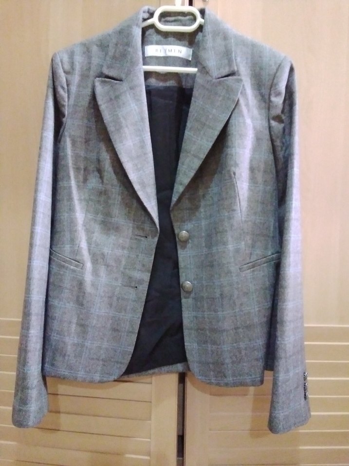 Beymen Gri Kadın Yün Blazer Ceket - Görsel 2