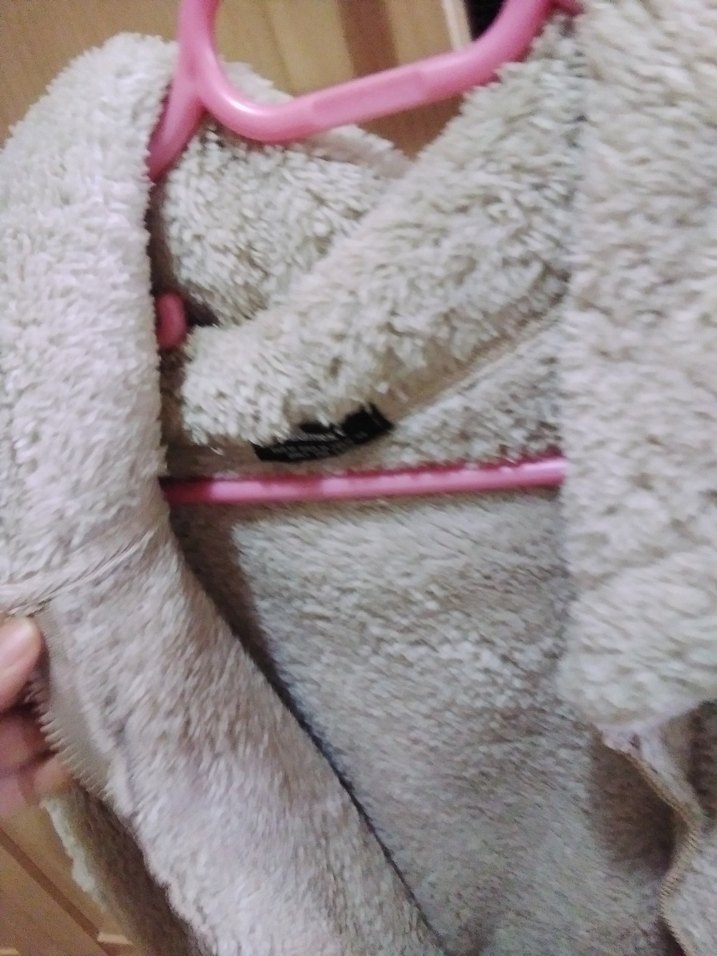 Bej Kapüşonlu Kadın Midi Boy Ceket - Görsel 2