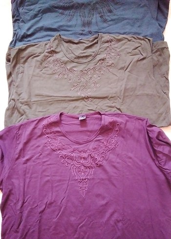 46 Beden mor Renk Uzun Kollu 3xl 4 adet