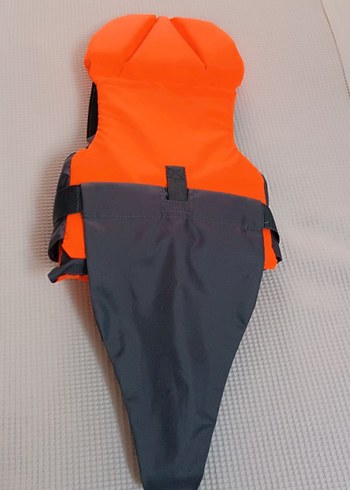 Decathlon Çocuk can yeleği_ 15-40 kg turuncu-gri