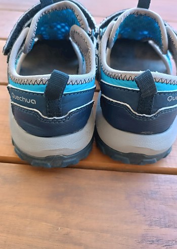 28 Beden Decathlon 28 numara sandalet Çocuk Mavi Bağcıksız Sandalet