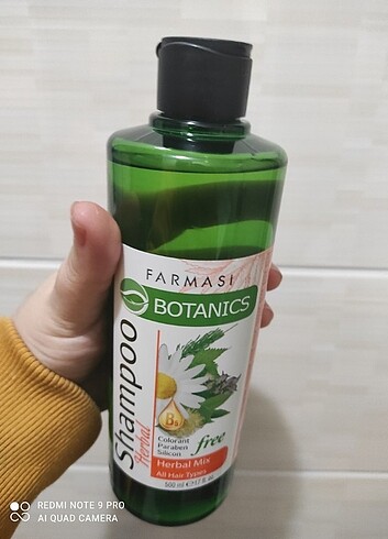 FARMASİ HERBAL MİX 500 ML ŞAMPUAN 3:ADET