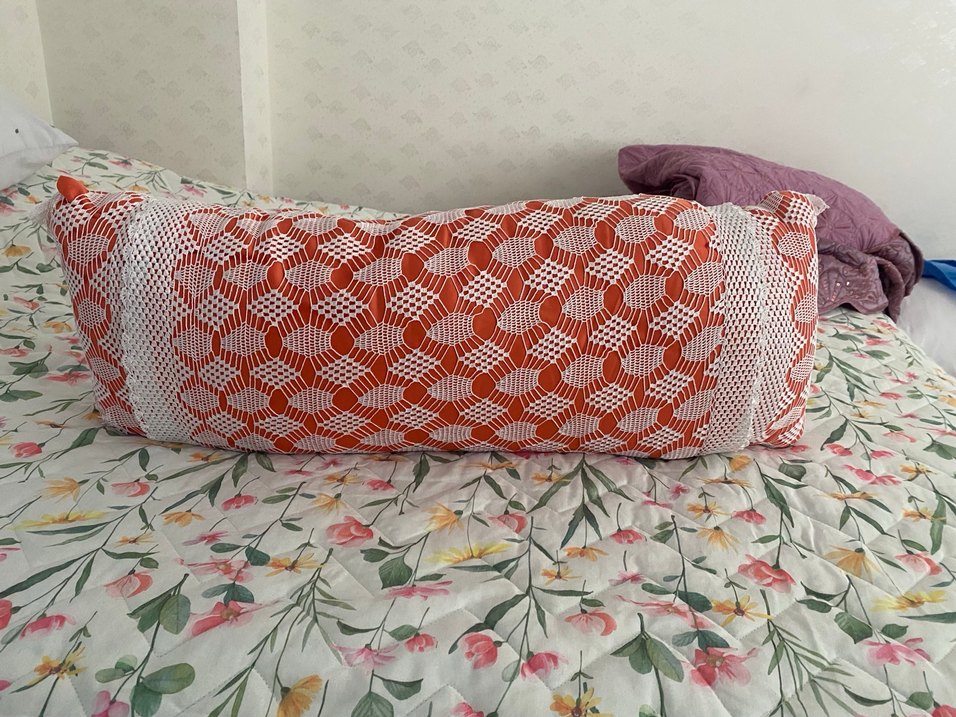 Bohem Tarzı El Örgüsü Dekoratif Yastık - Görsel 4