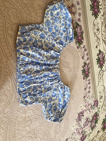 11-12 Yaş Beden Crop bluz