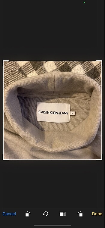 m Beden gri Renk Calvin Klein sweatshirt