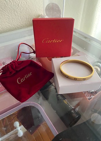 Cartier Kelepce Bilezik Celik
