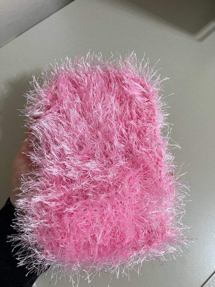 Pembe Renkli bulaşık Sünger - Görsel 2