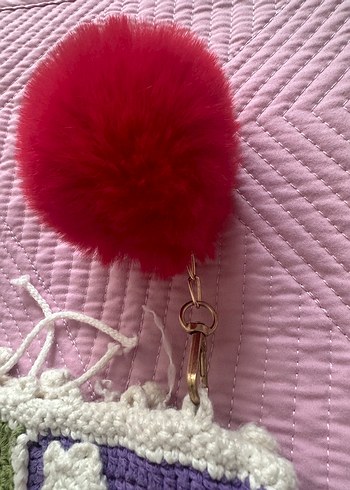 KEDİ FİGÜRLÜ EL ÖRGÜSÜ TIĞ İŞİ YASTIK KILIFI - Görsel 6