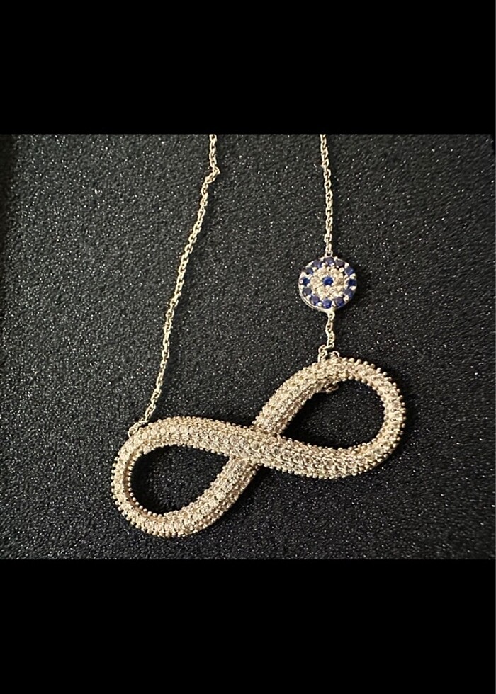 CNG Gümüş - Sonsuzluk Kolye - Görsel 2