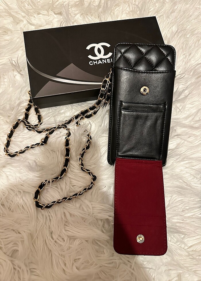 CHANEL TELEFON ÇANTASI - Görsel 3