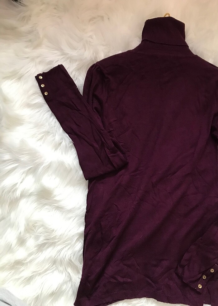 STRADİVARİUS Boğazlı Kazak - Görsel 3