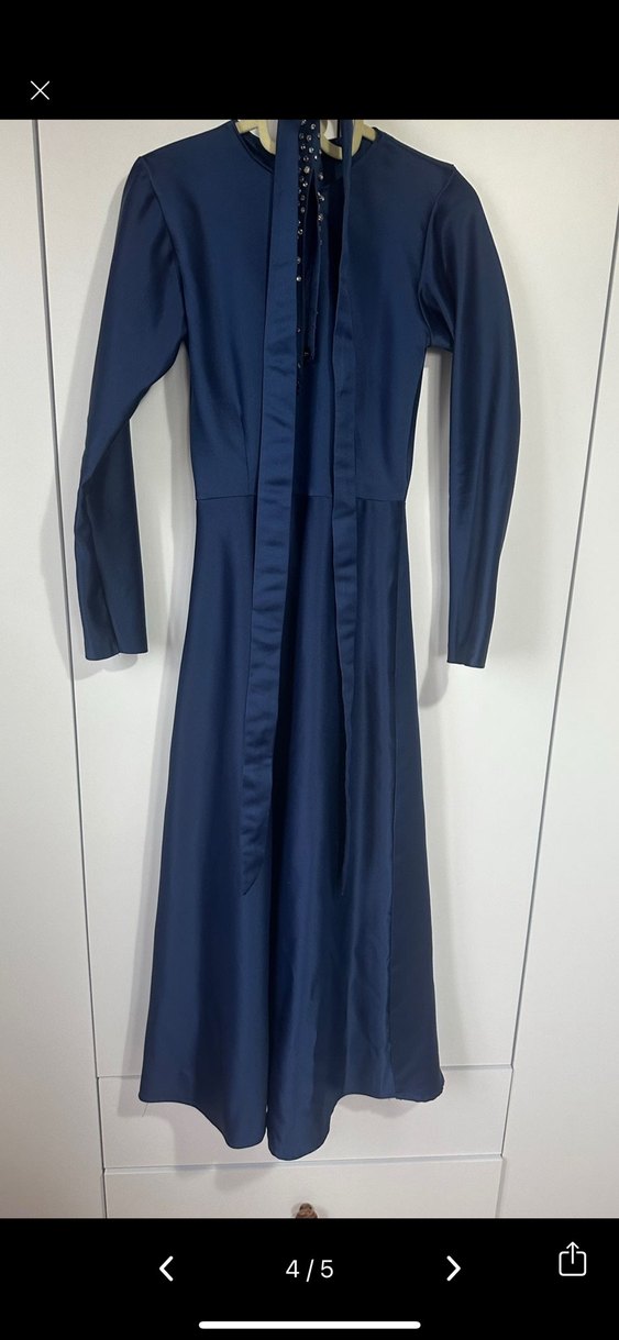 Tesettür Abiye Mezuniyet elbisesi - Görsel 3