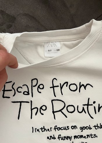 Zara tişört - Görsel 3