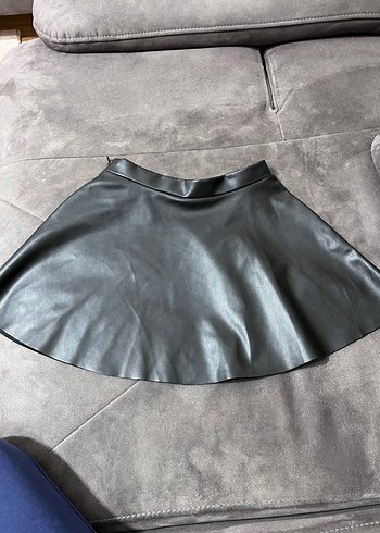 H&M deri etek - Görsel 6