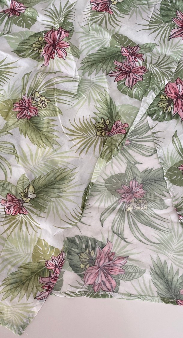 Yeşil Desenli Bohem Kadın Bluz - Görsel 4