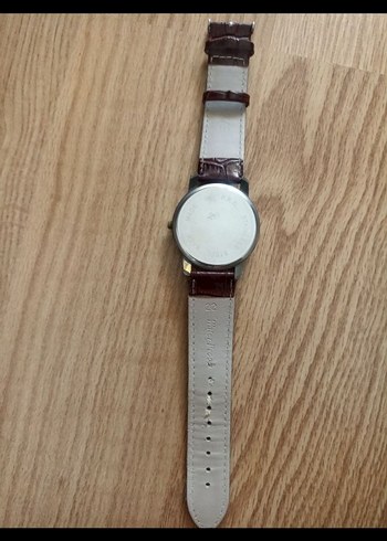  Beden bordo Renk kemerli Vintage Kadın Saati