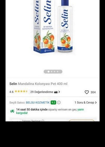 mandalina kolonya - Görsel 2