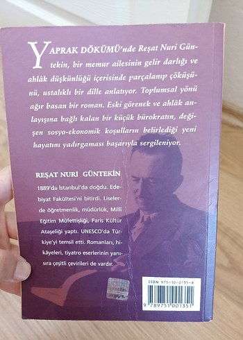 Yaprak Dökümü - Reşat Nuri Güntekin