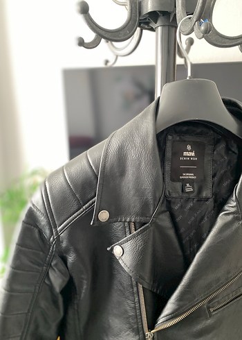 xl Beden siyah Renk Kadın Siyah Deri Biker Ceket