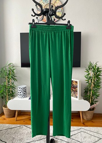 LC Waikiki Alt üst takım Yeşil Kadın Gömlek pantolon