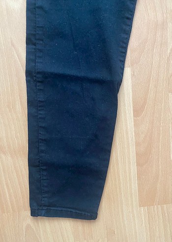 LC Waikiki Siyah Regular Fit Midi Kot Pantolon
