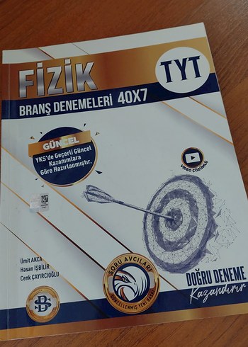 Bilgi Sarmal TYT Fizik Branş Denemeleri 40x7 Güncel