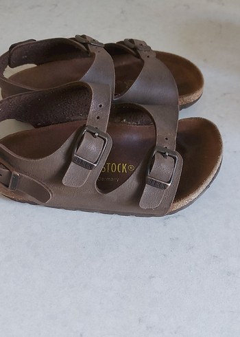 25 Beden kahverengi Renk Birkenstock sandalet