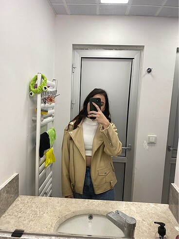 Bershka Deri ceket
