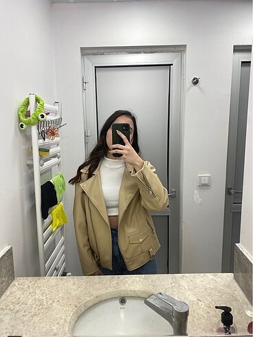 xs Beden Deri ceket
