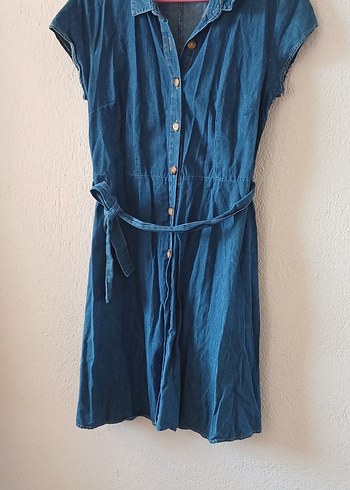 kot gömlek elbise - Görsel 4