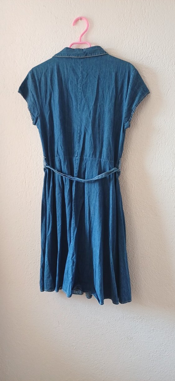 kot gömlek elbise - Görsel 5