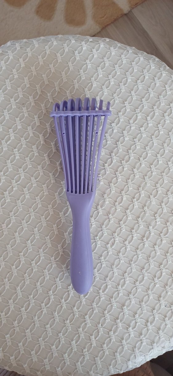 pro ayarlayabilir mucize açma-tarama saç fırçası mor - Görsel 2