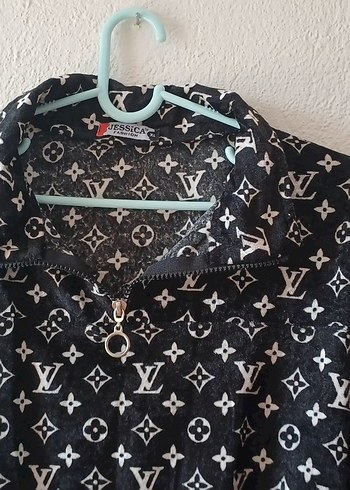 V yaka, uzun kollu, bol kesim kadın kazak - Görsel 4