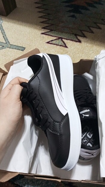 40 Beden siyah Renk Puma spor ayakkabı