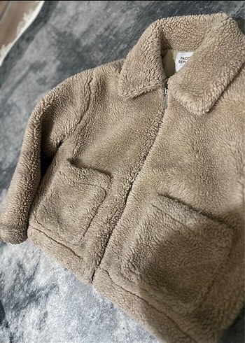 Pull and Bear Pull and bear Peluş Mont