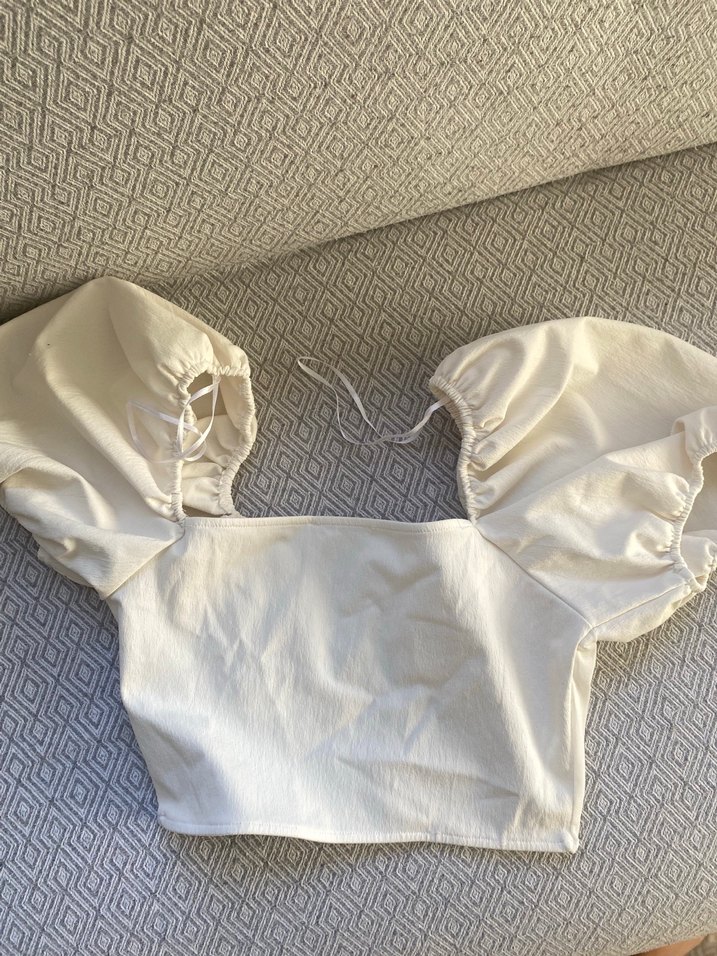 Balon kol bluz - Görsel 2