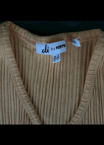 Düğmeli Crop Top - Görsel 8