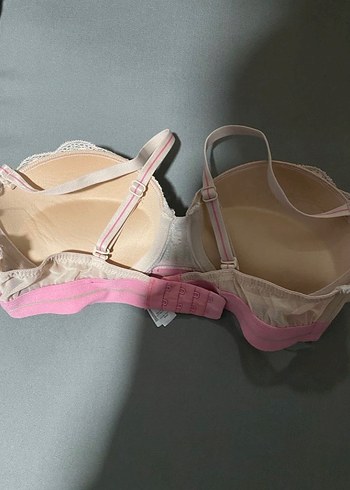 Pembe Dantel Detaylı Sütyen - Görsel 6