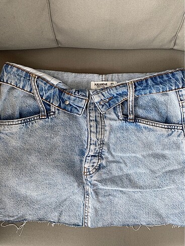 pull&bear mini jean etek