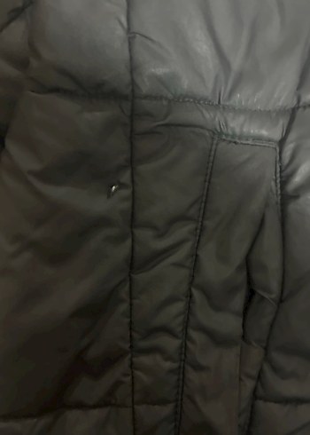 vans erkek Siyah Kapüşonlu Rahat Kesim Street Wear Mont - Görsel 2