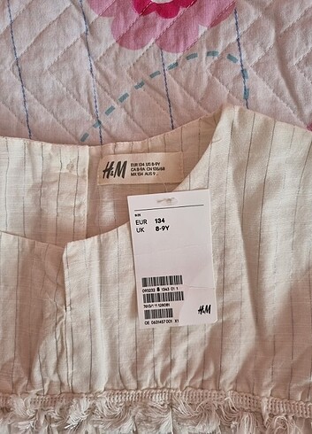 H&M kiz çocuk gömlek 