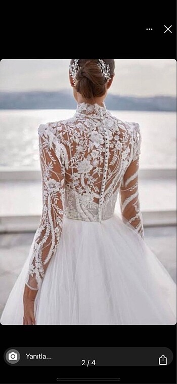 Vakko VAKKO GELİNLİK 90.000 tl HİÇ GİYİLMEDİ